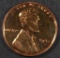 1942 LINCOLN CENT  GEM RED PROOF