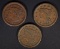 3 - 1848 LARGE CENTS FINE