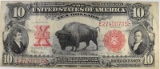 1901 $10.00 U.S. NOTE 
