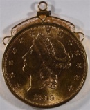 1899 $20.00 GOLD GEM BU