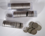 3-ROLLS OF CIRC MIXED DATE LIBERTY NICKELS