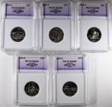 2005-S STATE QUARTER SET ENG PERFECT GEM PF DCAM