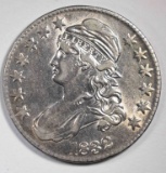 1832 BUST HALF DOLLAR AU/UNC