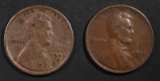 1924-D F-VF & 1909-S VG LINCOLN CENTS