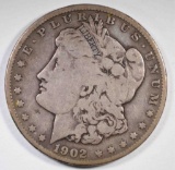 1902-S MORGAN DOLLAR VG