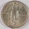 1920-S STANDING LIBERTY QUARTER, GEM BU NICE