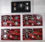 1998, 1999, 2000 Silver Proof Sets