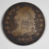 1823/2 CAPPED BUST DIME, FINE