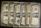 CURRENCY LOT OF 6:  2- 1935A $1.00 SILVER CERT