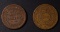 (2) CIVIL WAR TOKENS