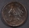 1839 HEAD of 38 N-S LARGE CENT XF/AU