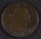 1804 HALF CENT, FINE