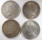 2-1923 & 2-1923-D PEACE SILVER DOLLARS