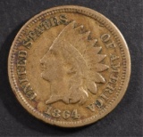 1864 INDIAN HEAD CENT VF-XF CN