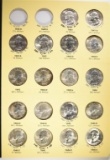 WASHINGTON QUARTER SET IN ALBUM, 1941-1969