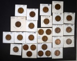27 - LINCOLN CENTS; 1910, 2-1922, 2-1912,