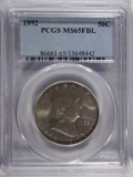 1952 FRANKLIN HALF $ PCGS MS65FBL