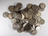 $10 FACE VALUE 90% SILVER, ROOSEVELT DIMES