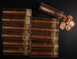 12- BU ROLLS OF 1958 LINCOLN CENTS