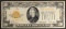 1928 $20 GOLD CERTIFICATE F/VF