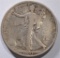 1921 WALKING LIBERTY HALF DOLLAR, FINE