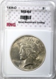 1934-D PEACE DOLLAR RNG CH BU