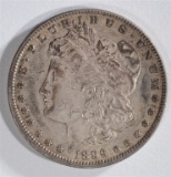 1899 MORGAN DOLLAR XF/AU MARKS OBV.