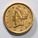 1854 GOLD DOLLAR TYPE 1 CH BU