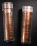 1948 & 1951-D BU LINCOLN CENT ROLLS