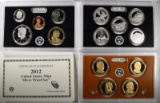 2012 United States Mint Silver Proof Set.