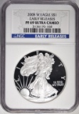 2008 W AMERICAN SILVER EAGLE