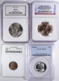 GRADED COLLECTOR COIN LOT: