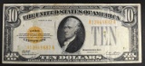 1928 $10 GOLD CERTIFICATE FINE NICE