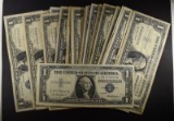 25-SILVER CERTIFICATES, CIRC DATES