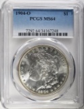 1904-O MORGAN DOLLAR PCGS MS64