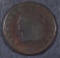 1835 HALF CENT, VG/FINE