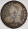 1831 CAPPED BUST HALF DOLLAR, VG+