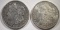 1900 & 1921-S CH BU MORGAN DOLLARS