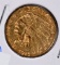 1915 $2 ½ GOLD INDIAN HEAD CH BU+