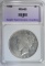 1928 PEACE SILVER DOLLAR, ENG CHOICE BU  KEY DATE