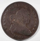 1801 BUST DOLLAR F-VF  NICE