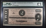 1864 $2 CONFEDERATE STATES OF AMERICA