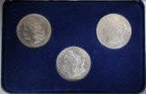 1921 P,D & S MORGAN DOLLARS – CIRC