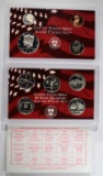 1999 U.S. SILVER PROOF SET IN NICE ORIG BOX/COA