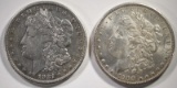 1900 & 1921-S CH BU MORGAN DOLLARS