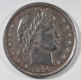 1896-O BARBER QUARTER AU/UNC  RARE