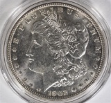 1902 MORGAN DOLLAR, CH BU+