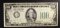 1934 $100 FEDERAL RESERVE NOTE, VG