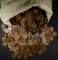 5000 LOOSE MIXED DATE CIRC LINCOLN WHEAT CENTS