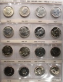 1964-2016 (148 coins) KENNEDY HALF DOLLAR SET